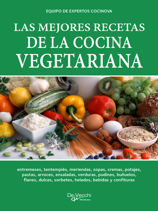 Title details for Las mejores recetas de la cocina vegetariana by Equipo de expertos Cocinova - Available